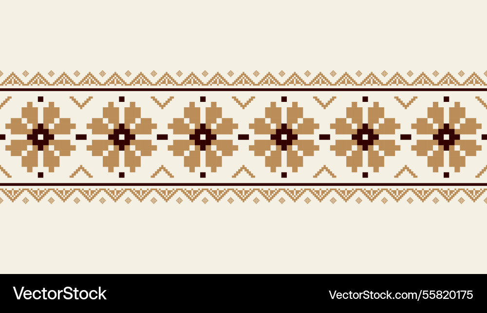Ethnic pattern texture design background print vector image