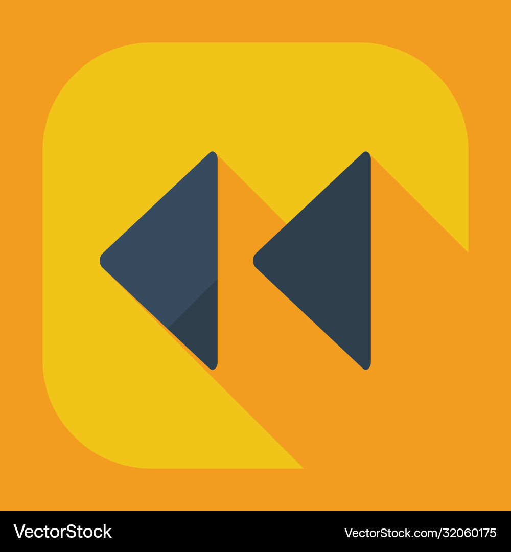 Flat modern design with shadow icon player Flat modern design with shadow icon player vector image