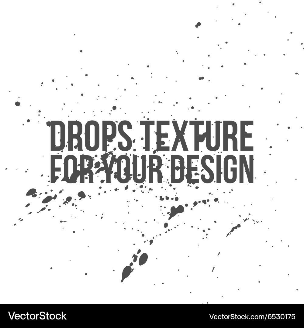 Ink Splatter Texture Background vector image