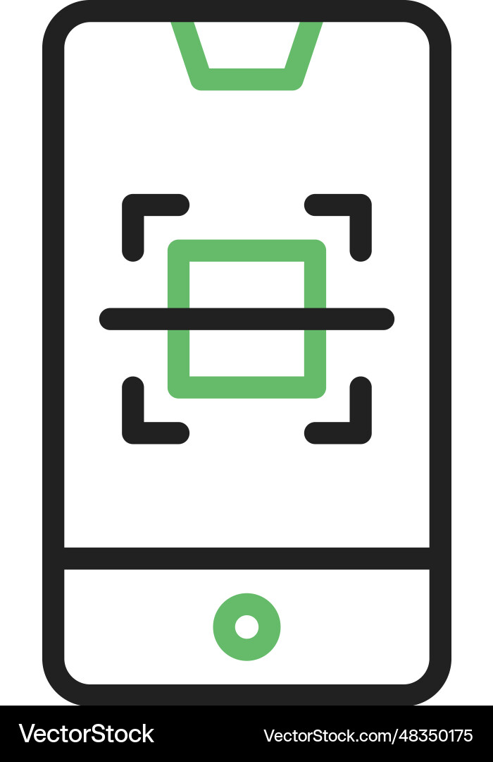 Scan icon image Vector Image