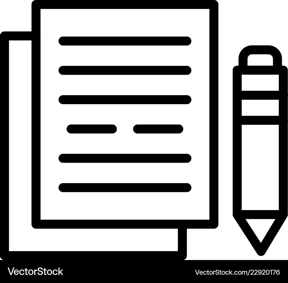 Documentation icon vector image