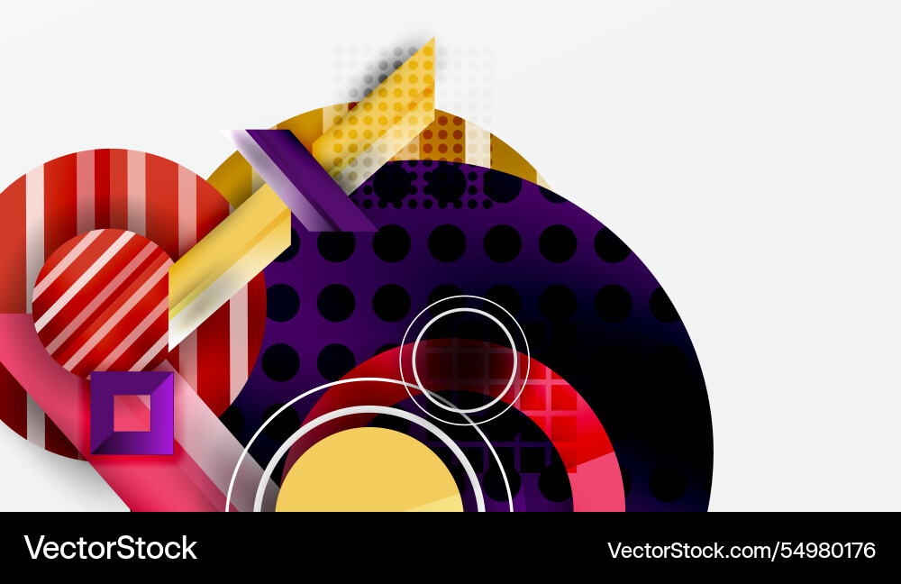 Dynamic complex geometric abstract background Dynamic complex geometric abstract background Vector Image