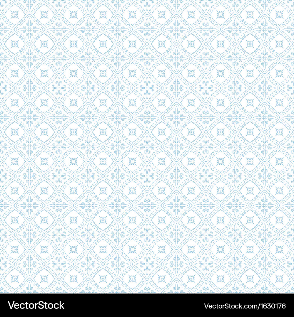 Elegant Damask Pattern vector image