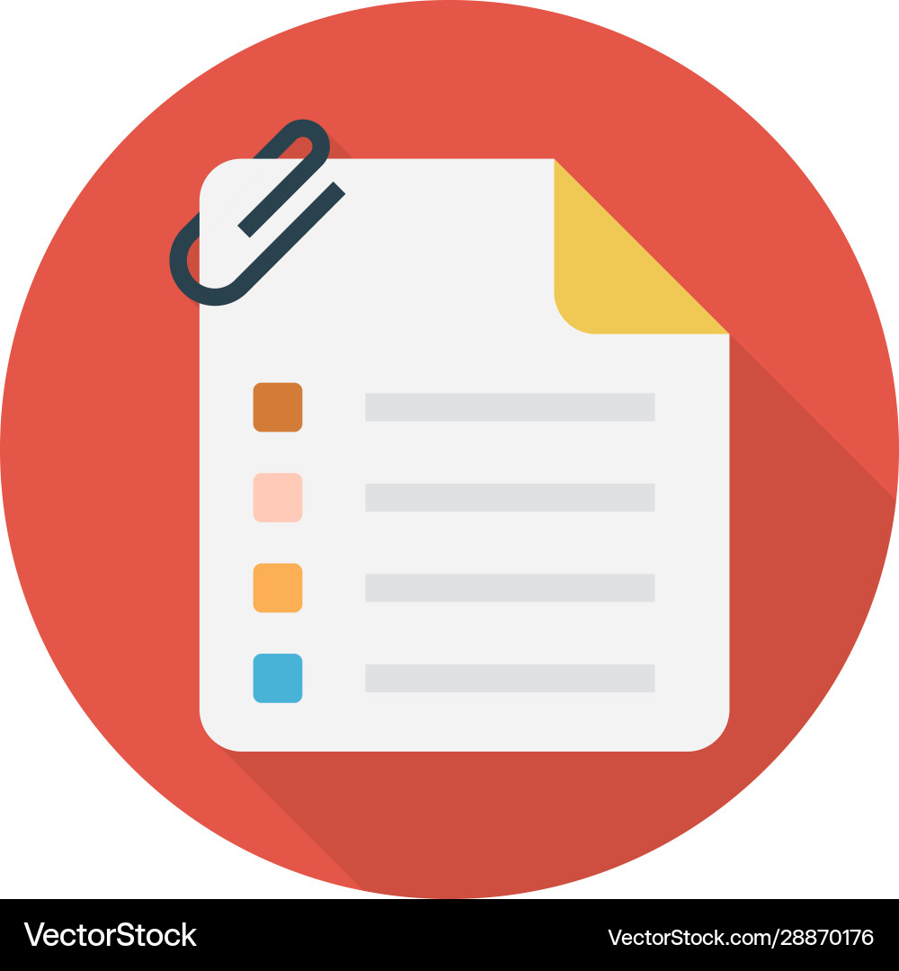 Files vector image