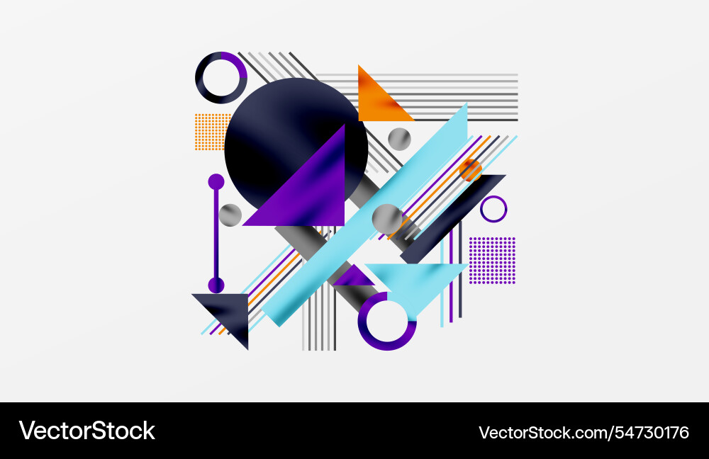 Geometric background showcasing sharp lines Geometric background showcasing sharp lines vector image
