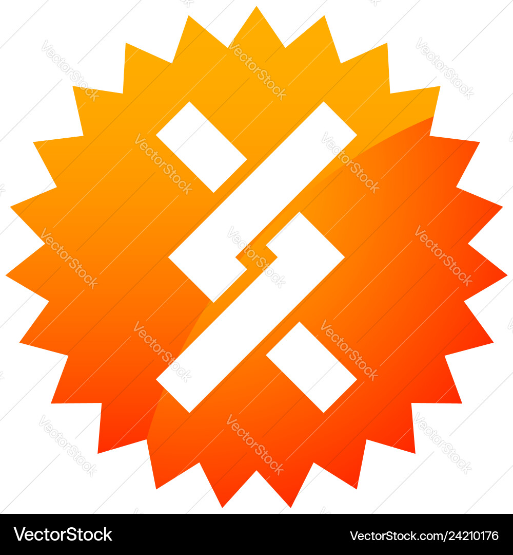 Overlapping intersecting knotted lines icon Overlapping intersecting knotted lines icon Vector Image