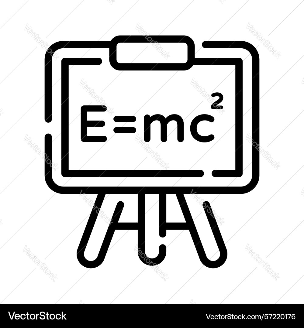Physics lecture Vector Image