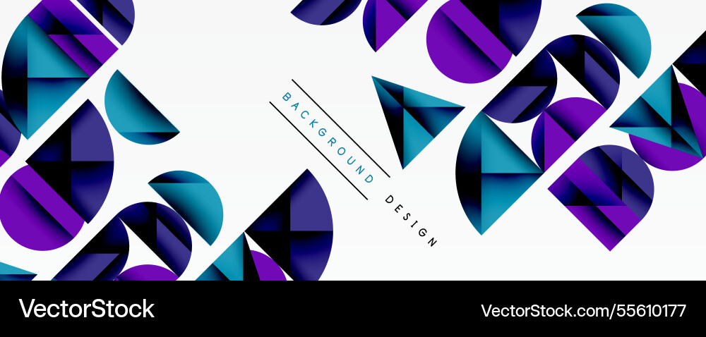 Abstract geometric pattern with intersecting Abstract geometric pattern with intersecting vector image
