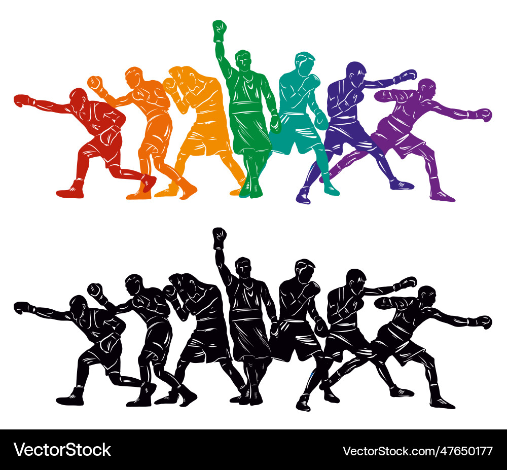 Bunte Boxen (47650177) – Lizenzfreie Vektor