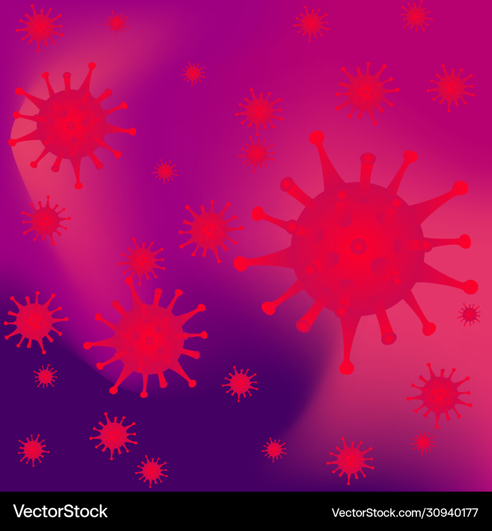 Coronavirus Krankheit covid-19 Infektion digital Coronavirus Krankheit covid-19 Infektion digital vektorbild