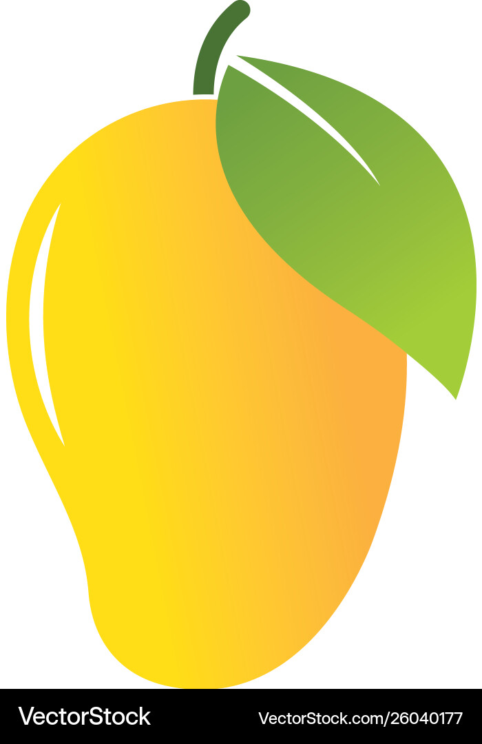 Mango logo Royalty Free Vector Image - VectorStock