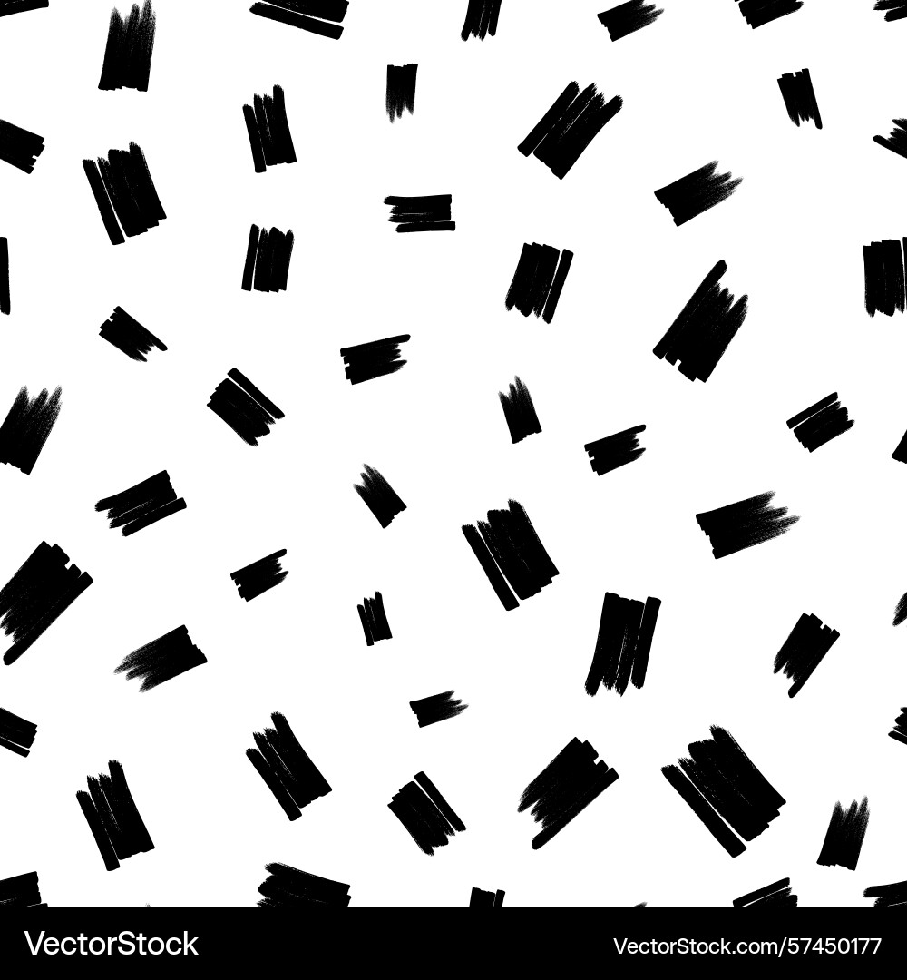Seamless pattern with hand drawn scribble smears Seamless pattern with hand drawn scribble smears Vector Image