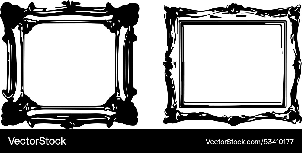 Set frames vector image