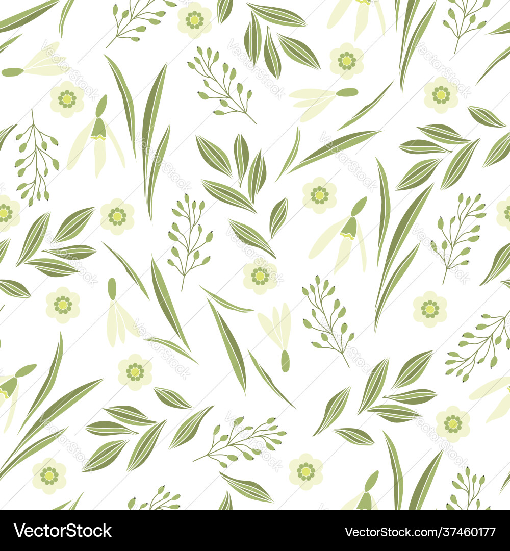Spring pattern Spring pattern Vector Image