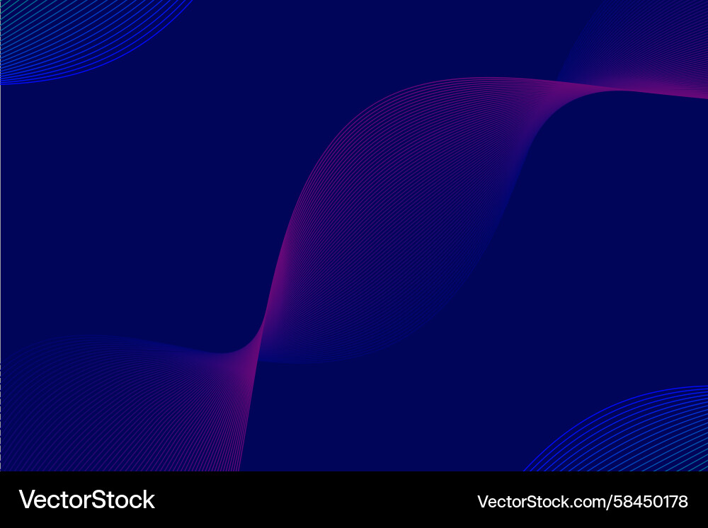 Abstract Wave Background Vector Image