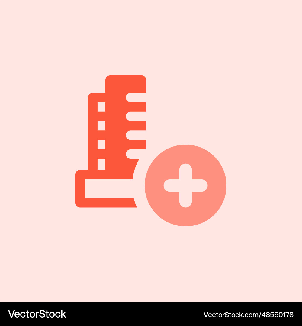 Building new project in an industrial location Vector Image