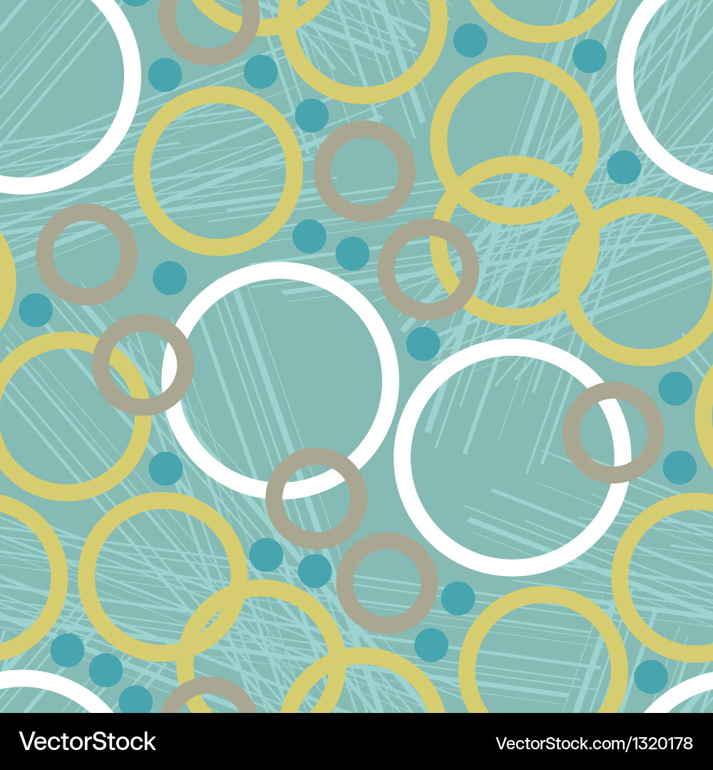 Retro pattern background vector image