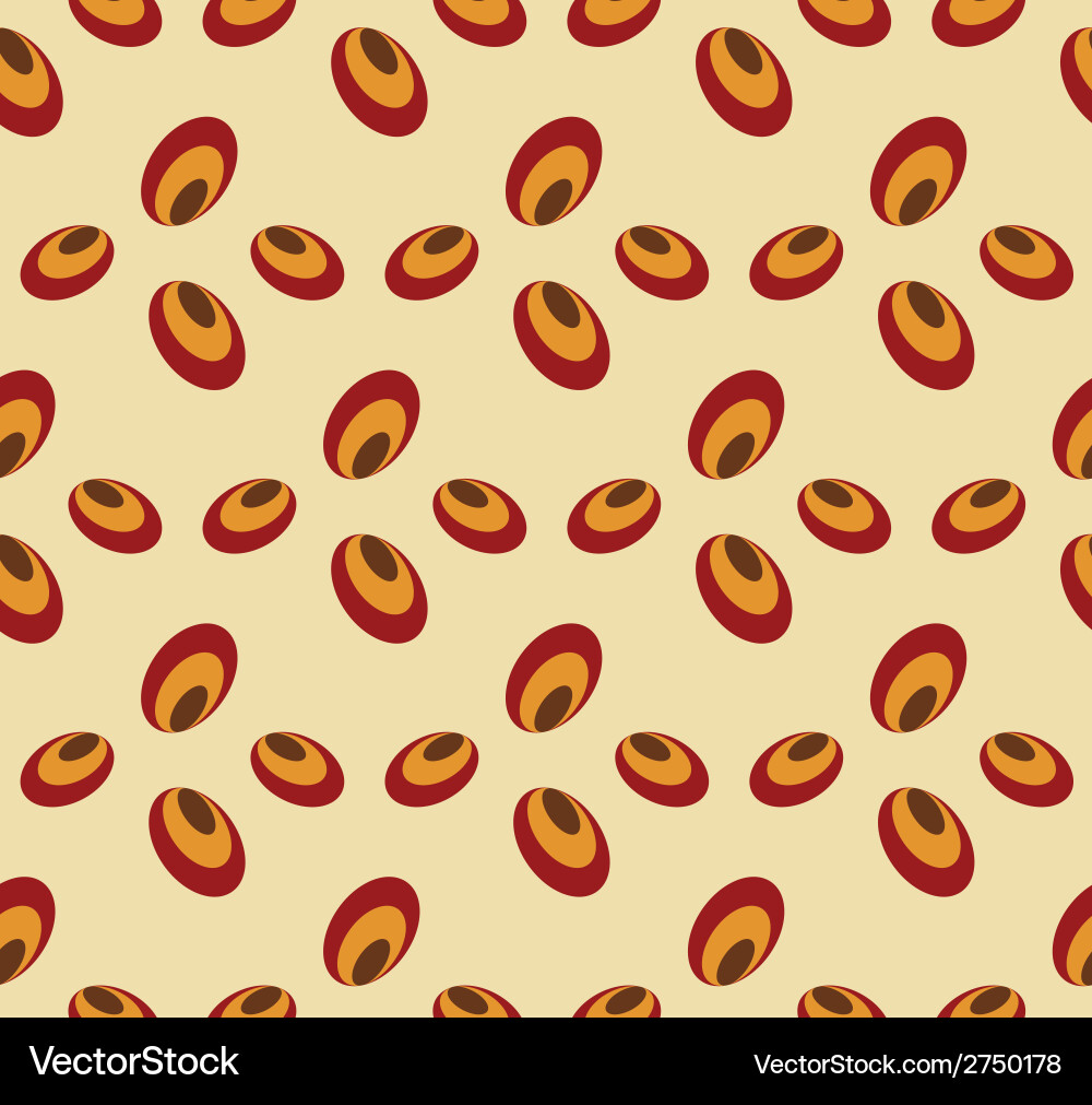 Seamless geometric pattern background vector image