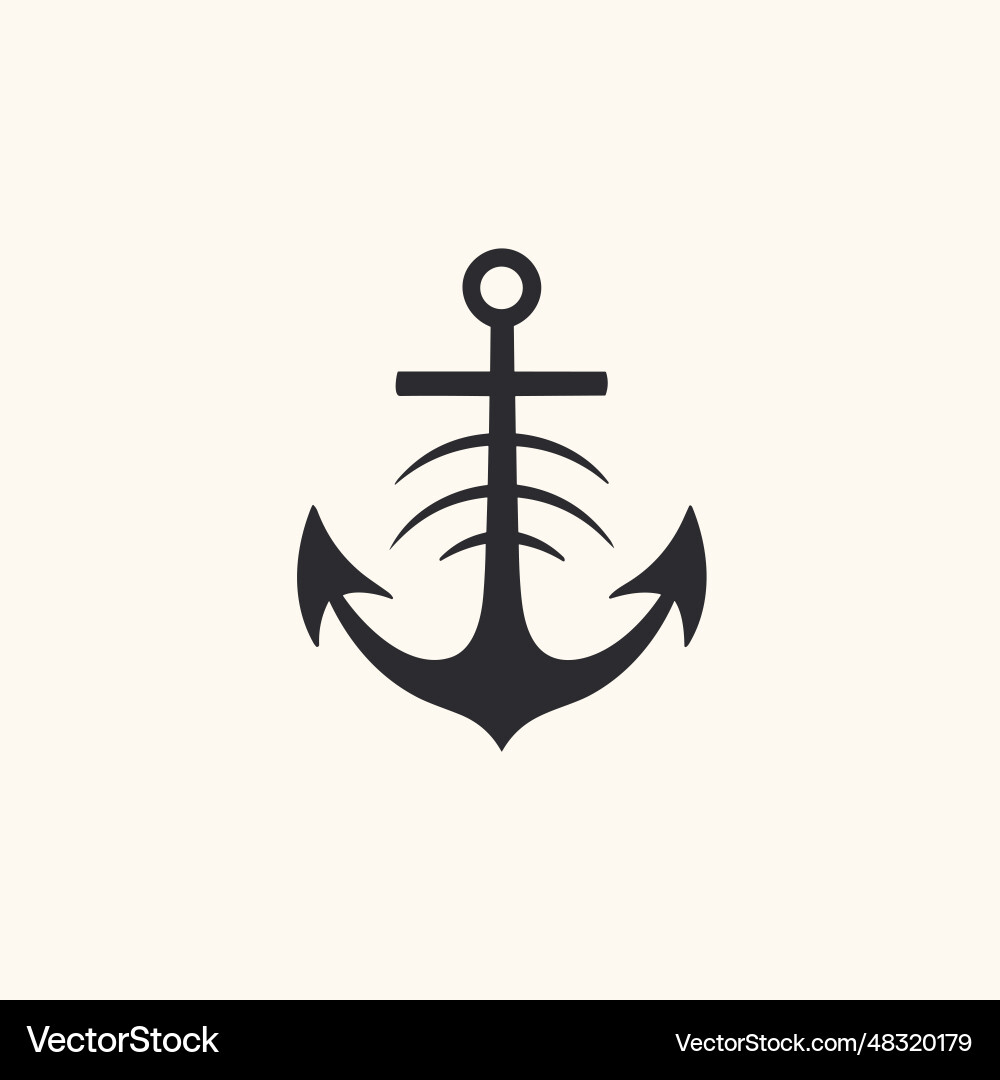It security monochrome glyph logo It security monochrome glyph logo vector image