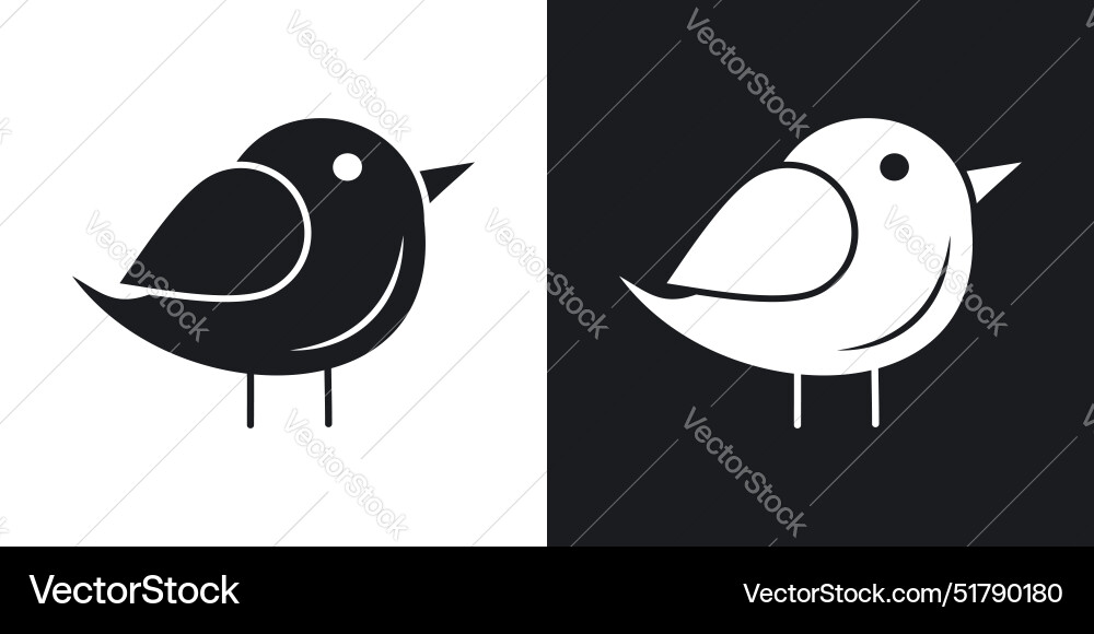 Bird icon Royalty Free Vector Image - VectorStock