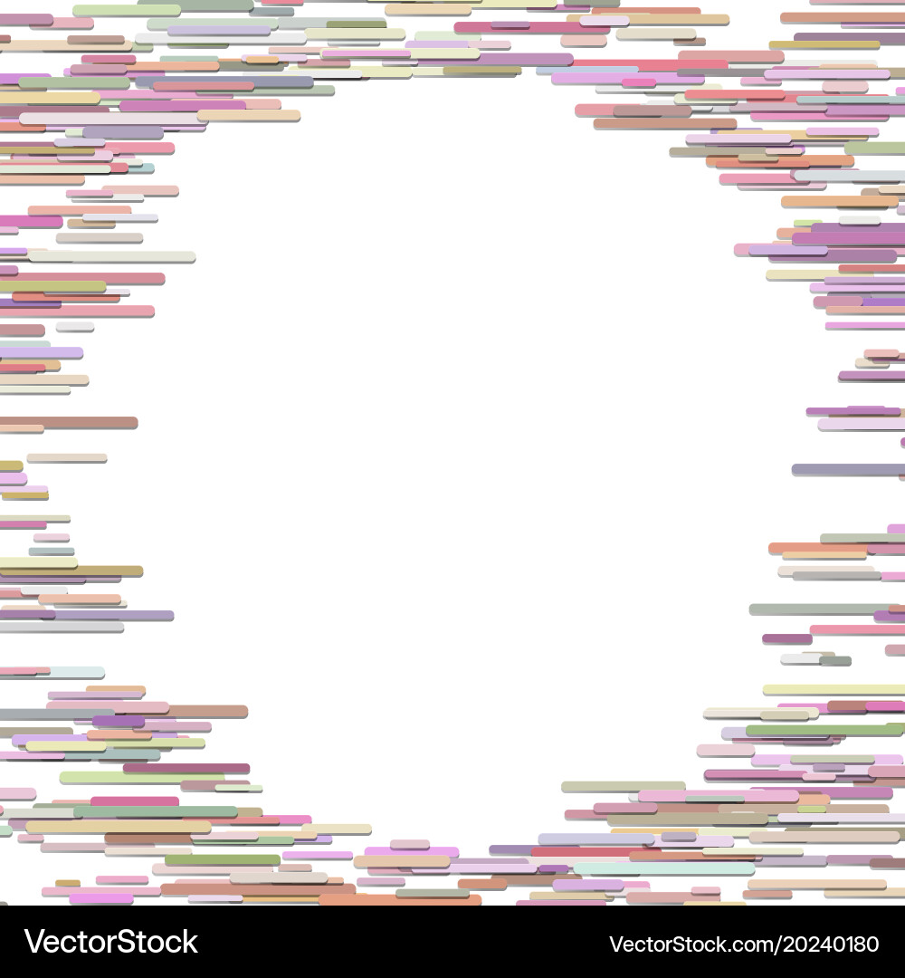 Horizontal stripe design background - blank frame vector image