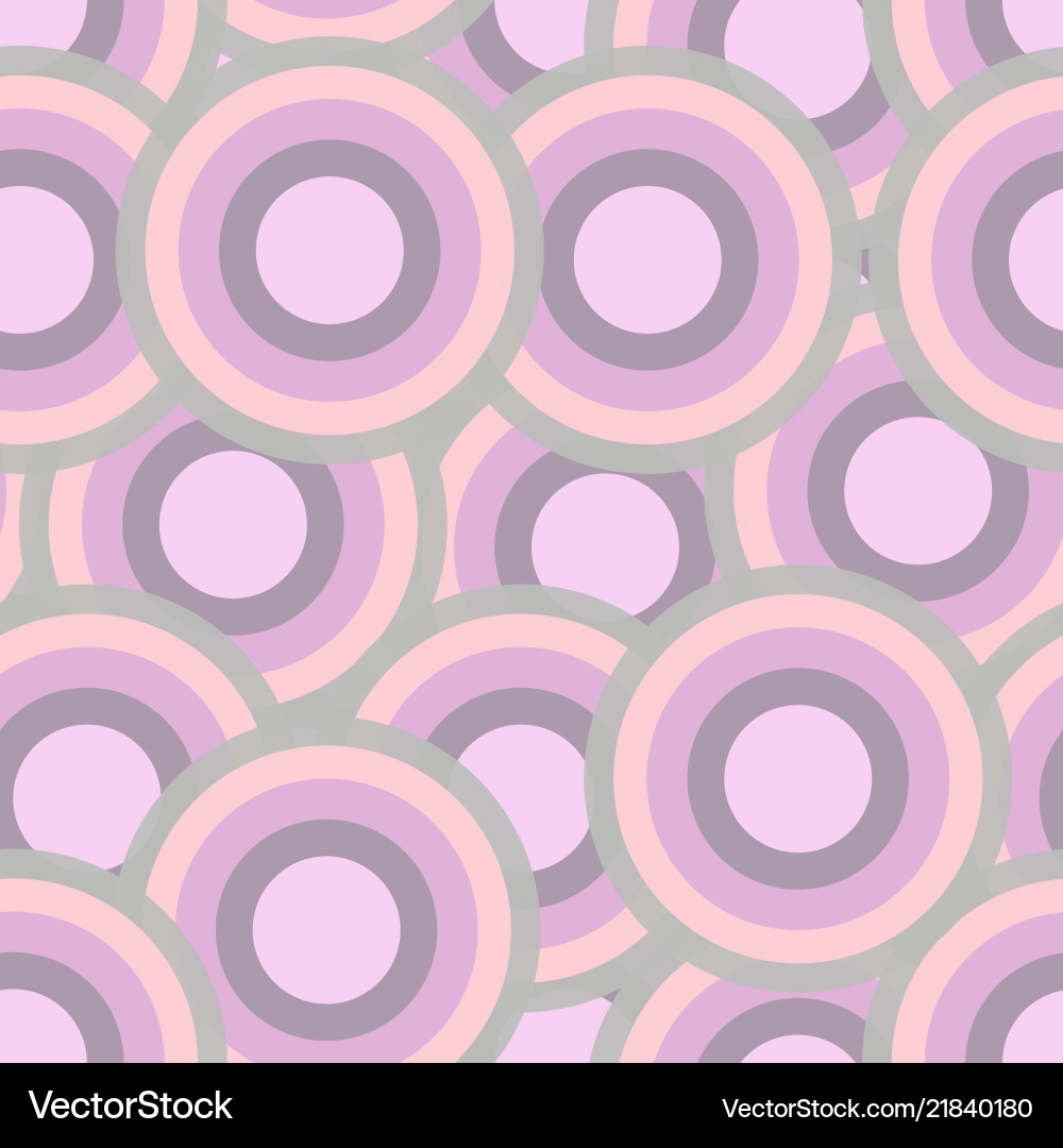 Retro Circle Pattern Background vector image