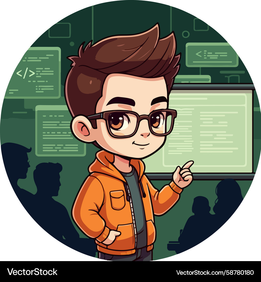 Software Development Technology Vector Image