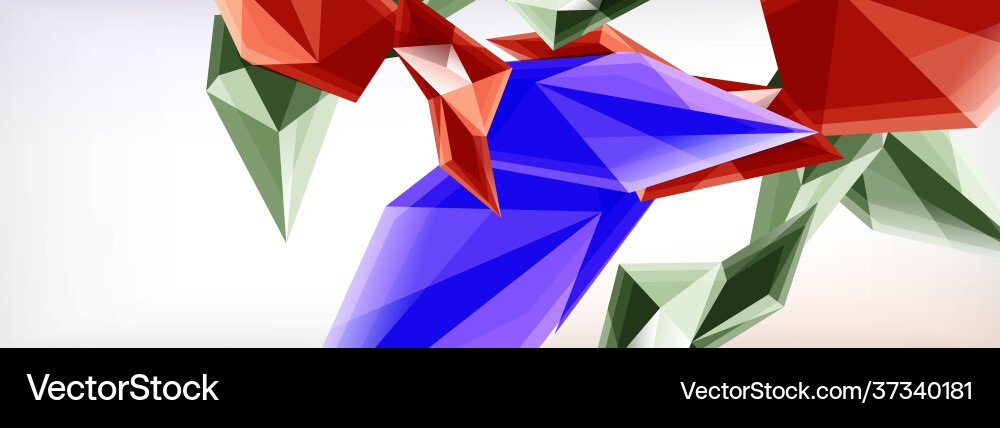 3d triangles and pyramids abstract 3d triangles and pyramids abstract Vector Image