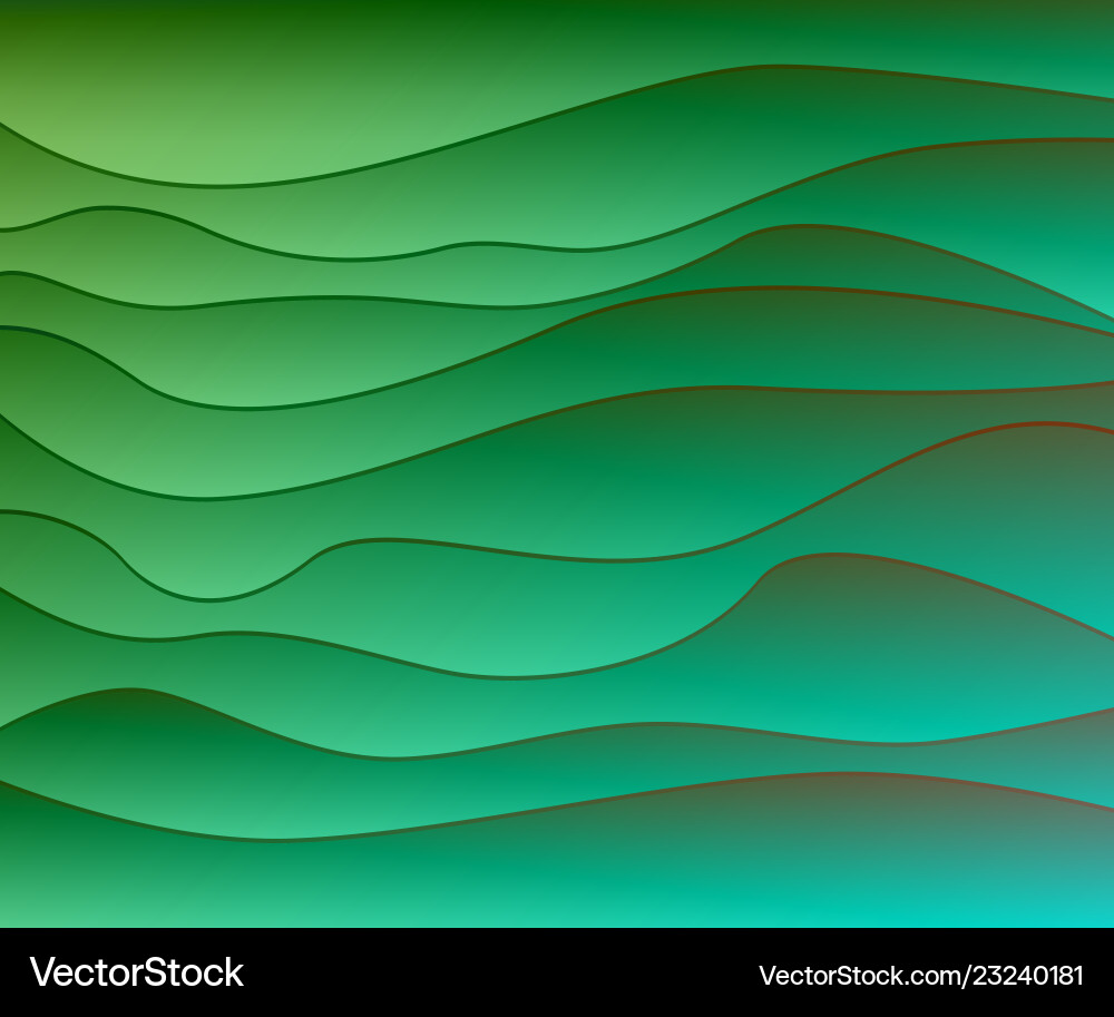 Abstract background with waves vector image