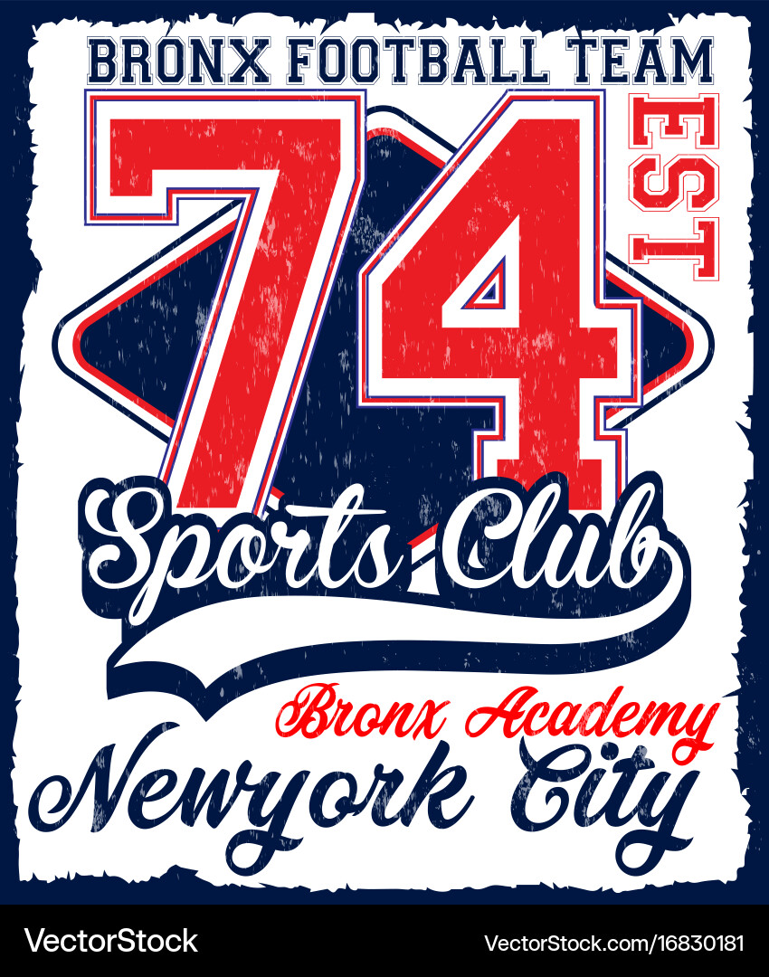 American Football Sports Apparel Vector Image