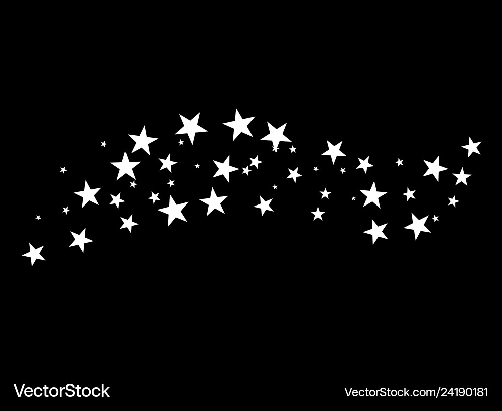 Fireworks star random source of flow shooting Fireworks star random source of flow shooting vector image
