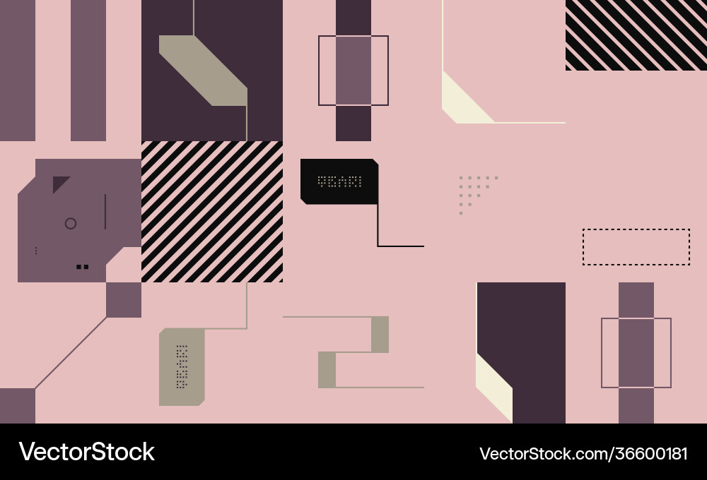 Retro future abstract pattern Retro future abstract pattern vector image