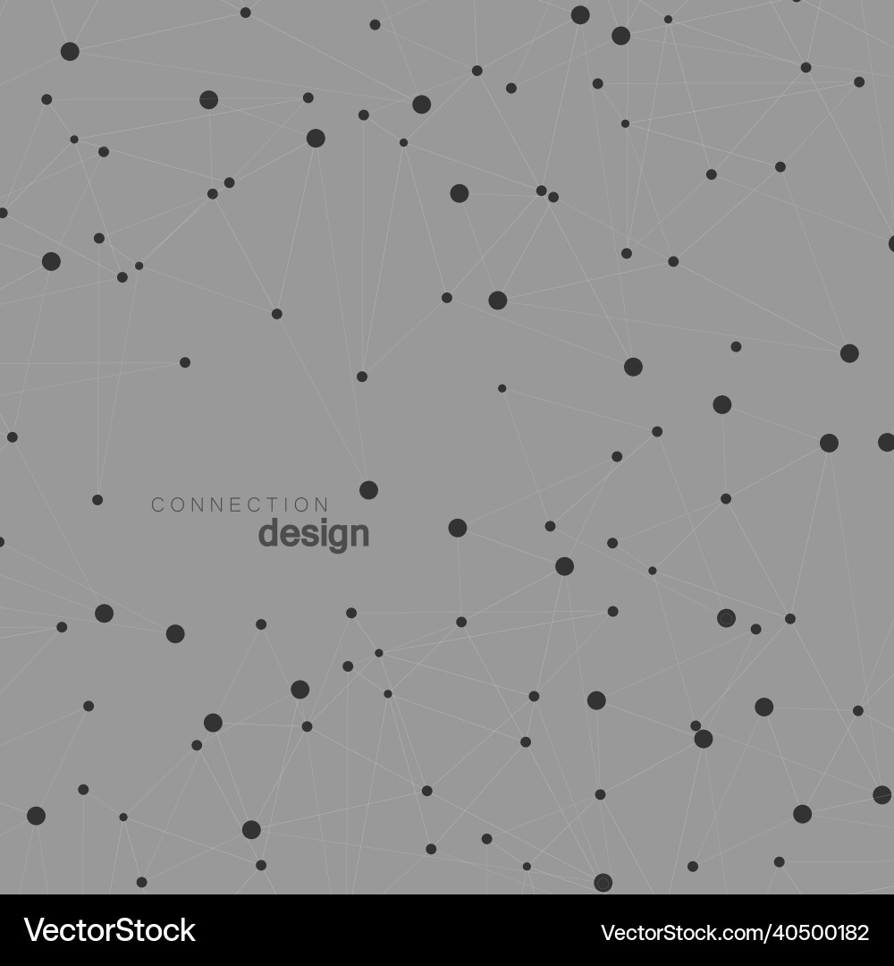 Abstract connect polygonal network background Abstract connect polygonal network background vector image