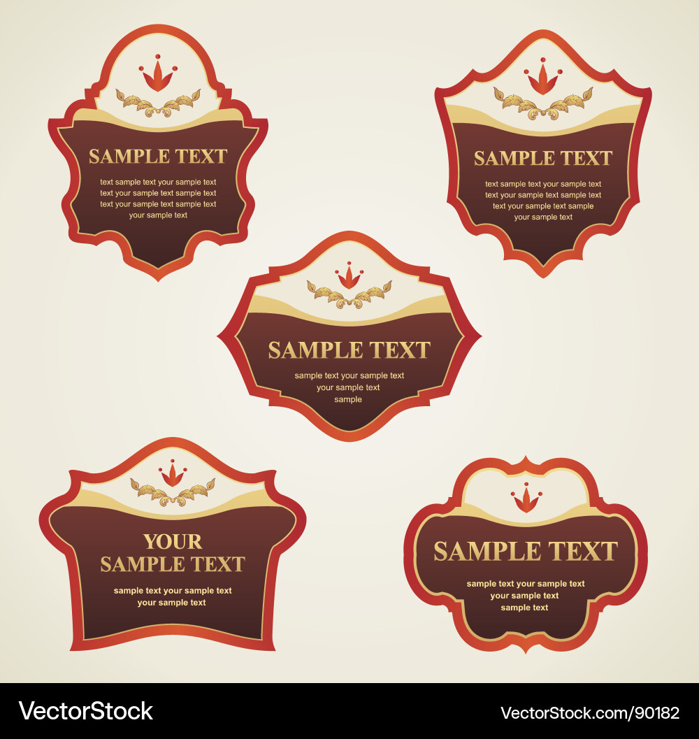 Label Vector Image