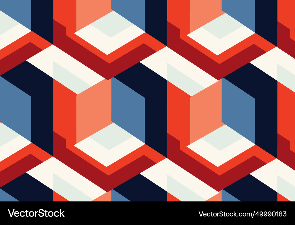 Abstract hexagonal pattern stock Vector Image