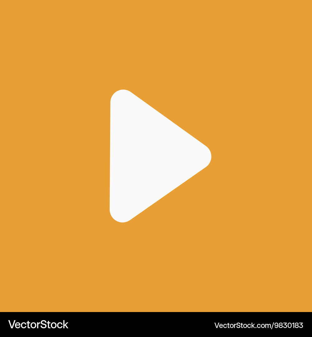Arrow pointing right inside square icon vector image