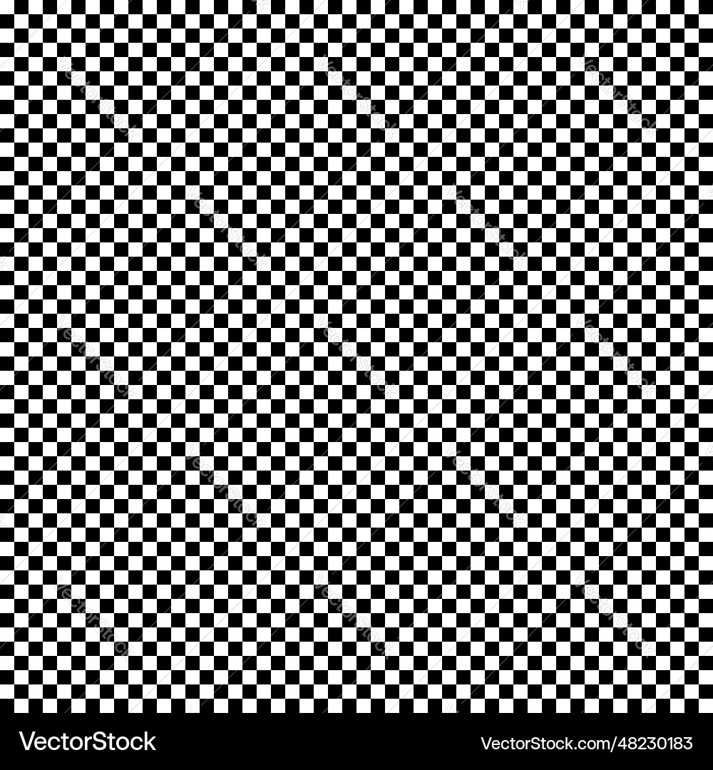 Checker background seamless pattern vector image
