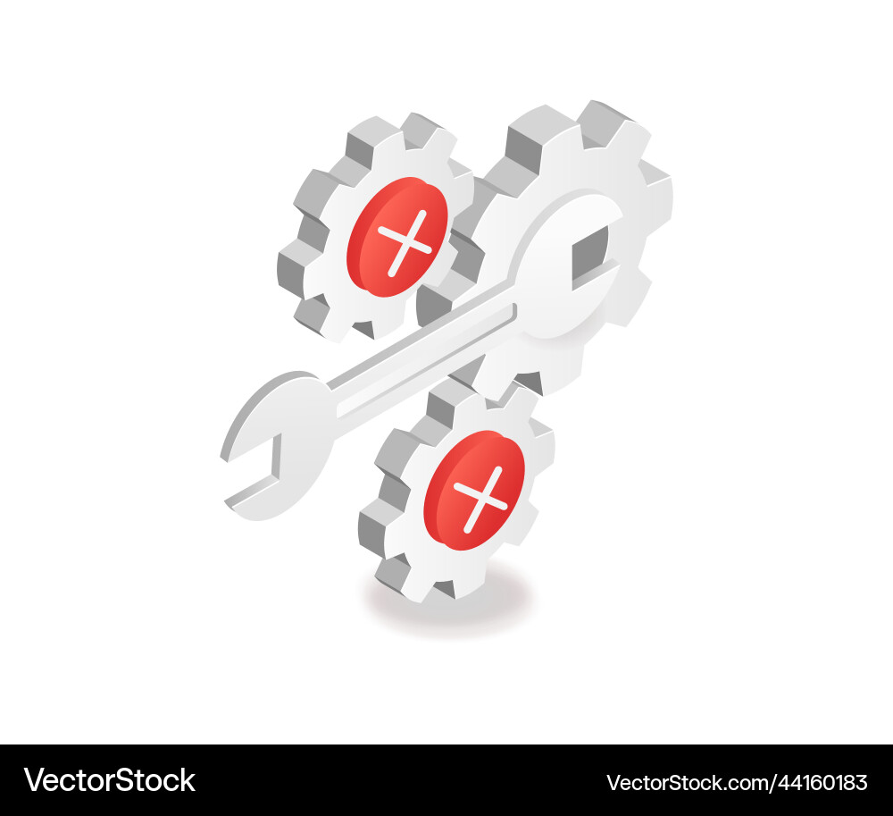 Error checking tool Error checking tool vector image