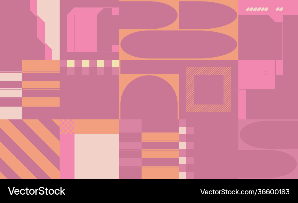 Retro future abstract pattern Retro future abstract pattern vector image