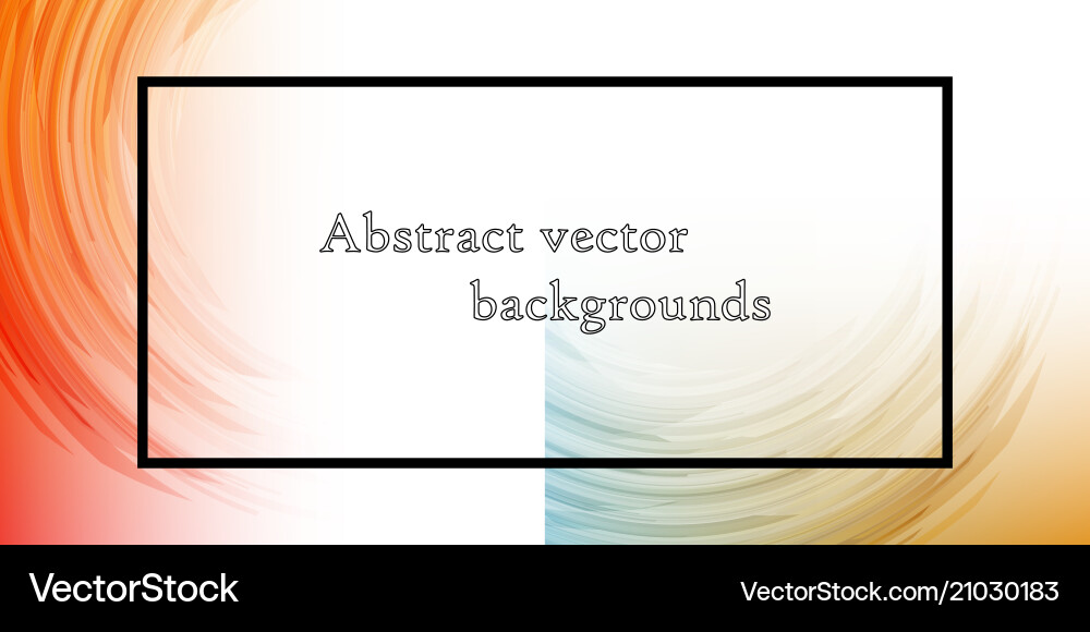Set of abstract background for design vector image