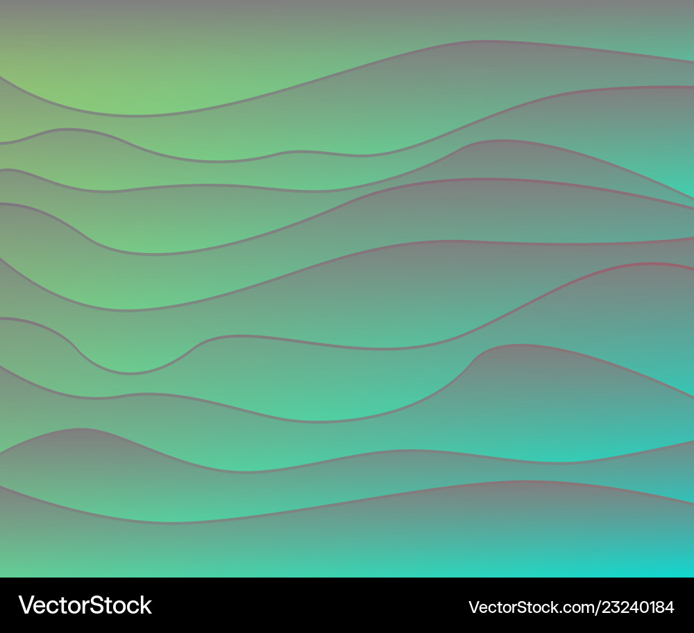 Abstract background with waves vector image