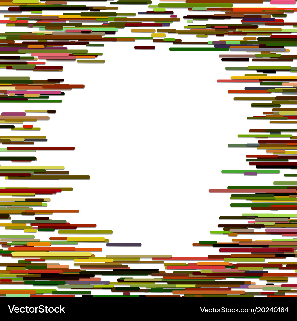 Abstract irregular horizontal stripe background vector image