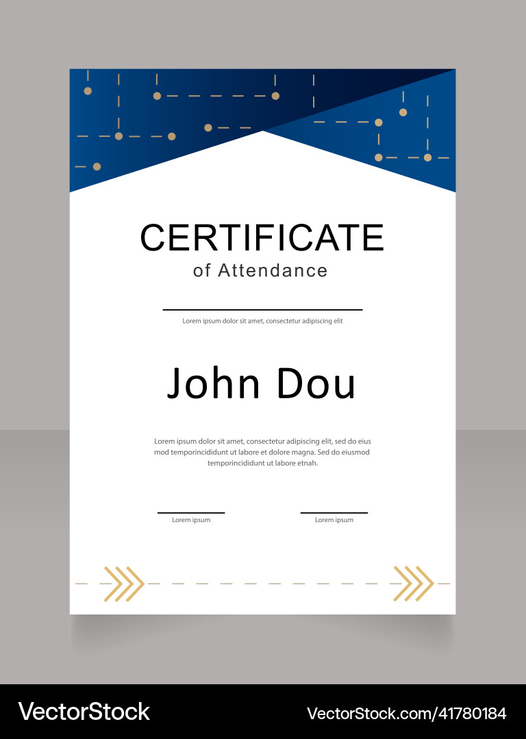 Engineering system installing certificate design Engineering system installing certificate design vector image