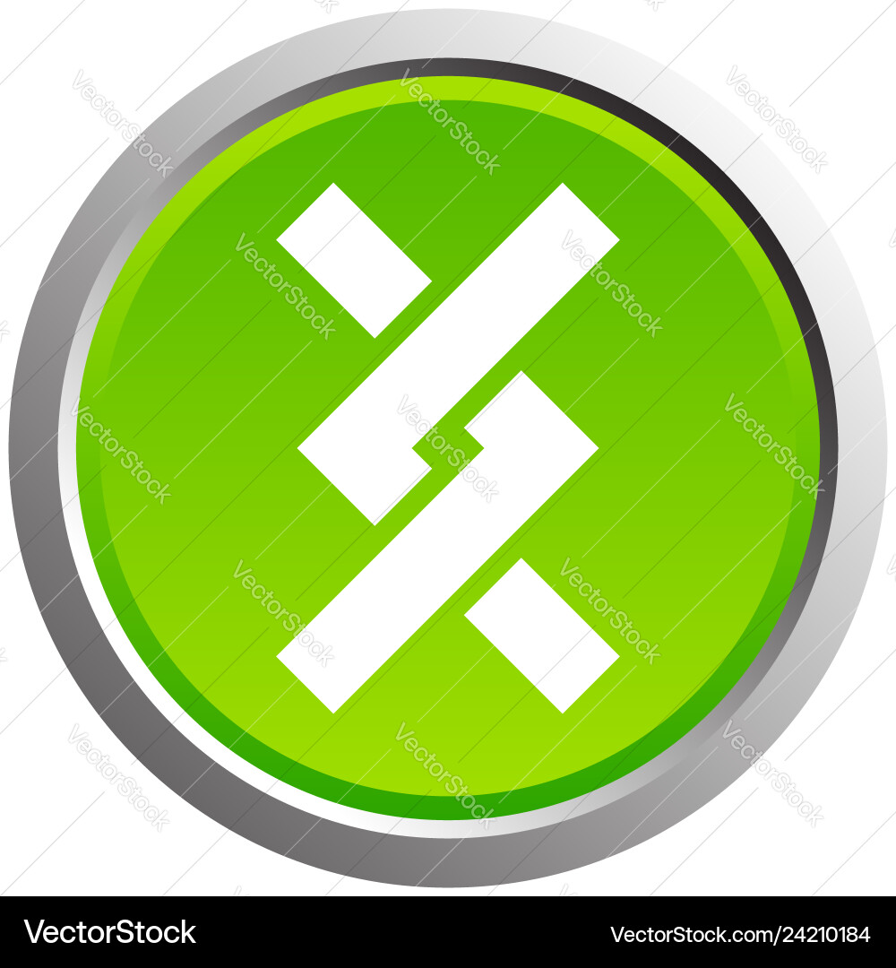 Overlapping intersecting knotted lines icon Vector Image