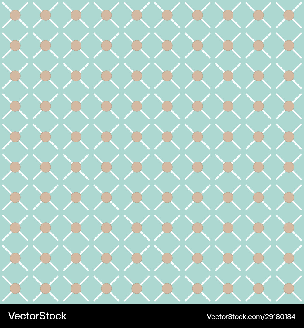 Seamless pattern lines and circles Vector Image