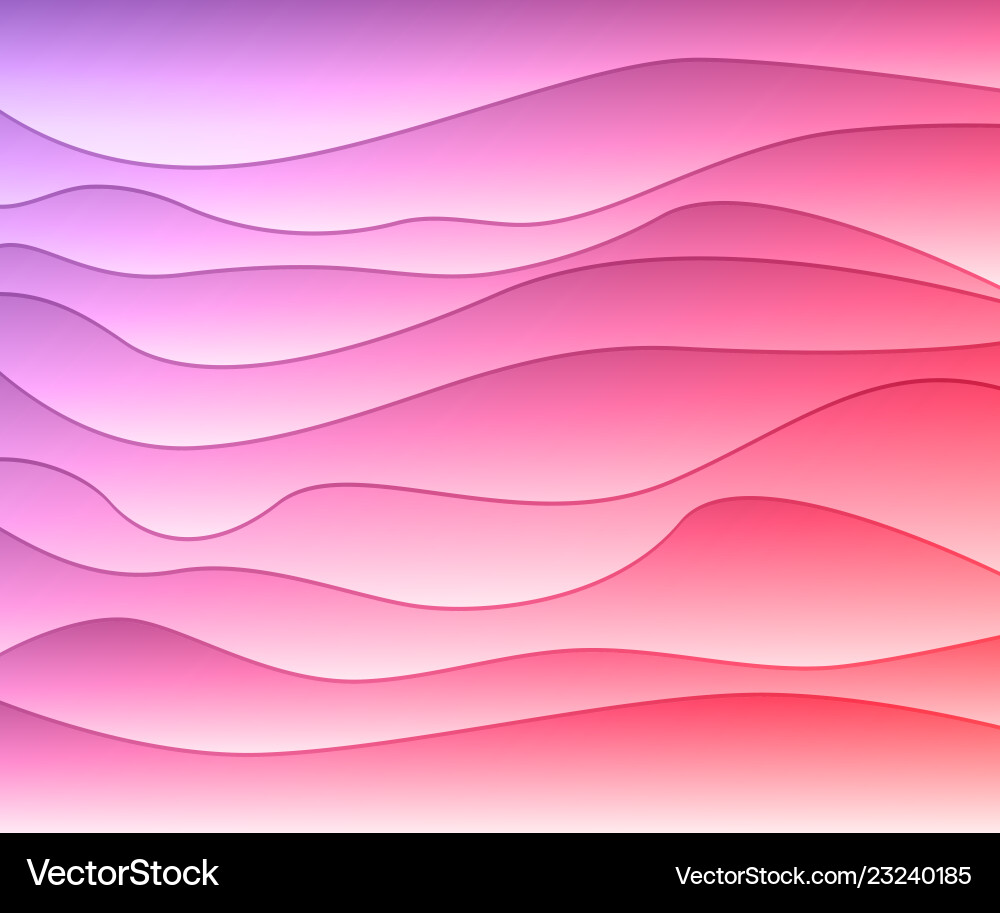 Abstract background with waves vector image