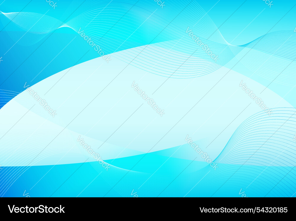 Blue abstract wave background with copy space Blue abstract wave background with copy space vector image