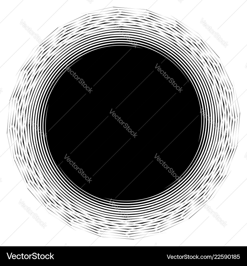 Radial lines with rotating distortion abstract Radial lines with rotating distortion abstract vector image
