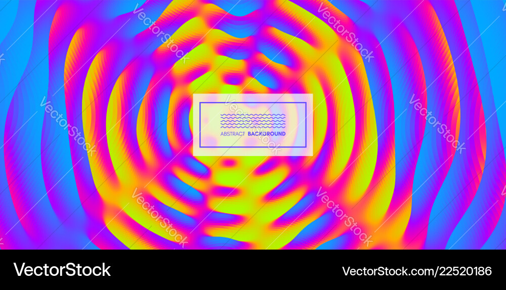 3d wavy background with ripple effect abstract 3d wavy background with ripple effect abstract vector image