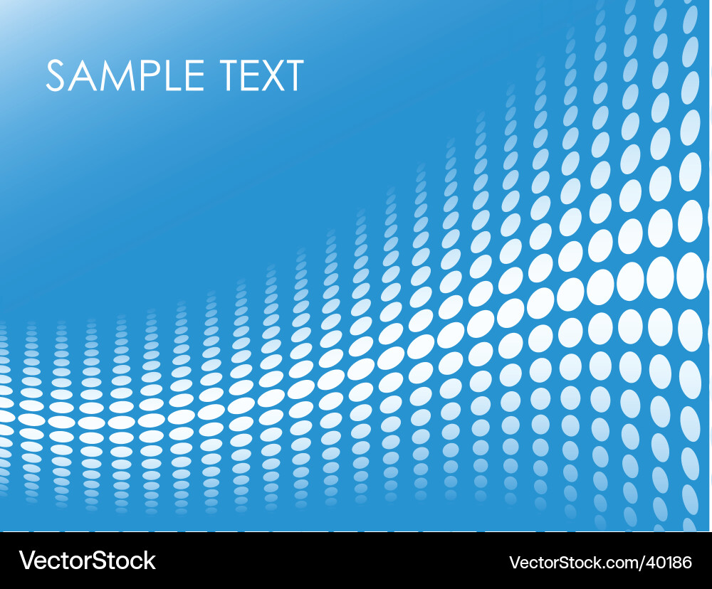 Abstract Halftone Pattern Vector Image